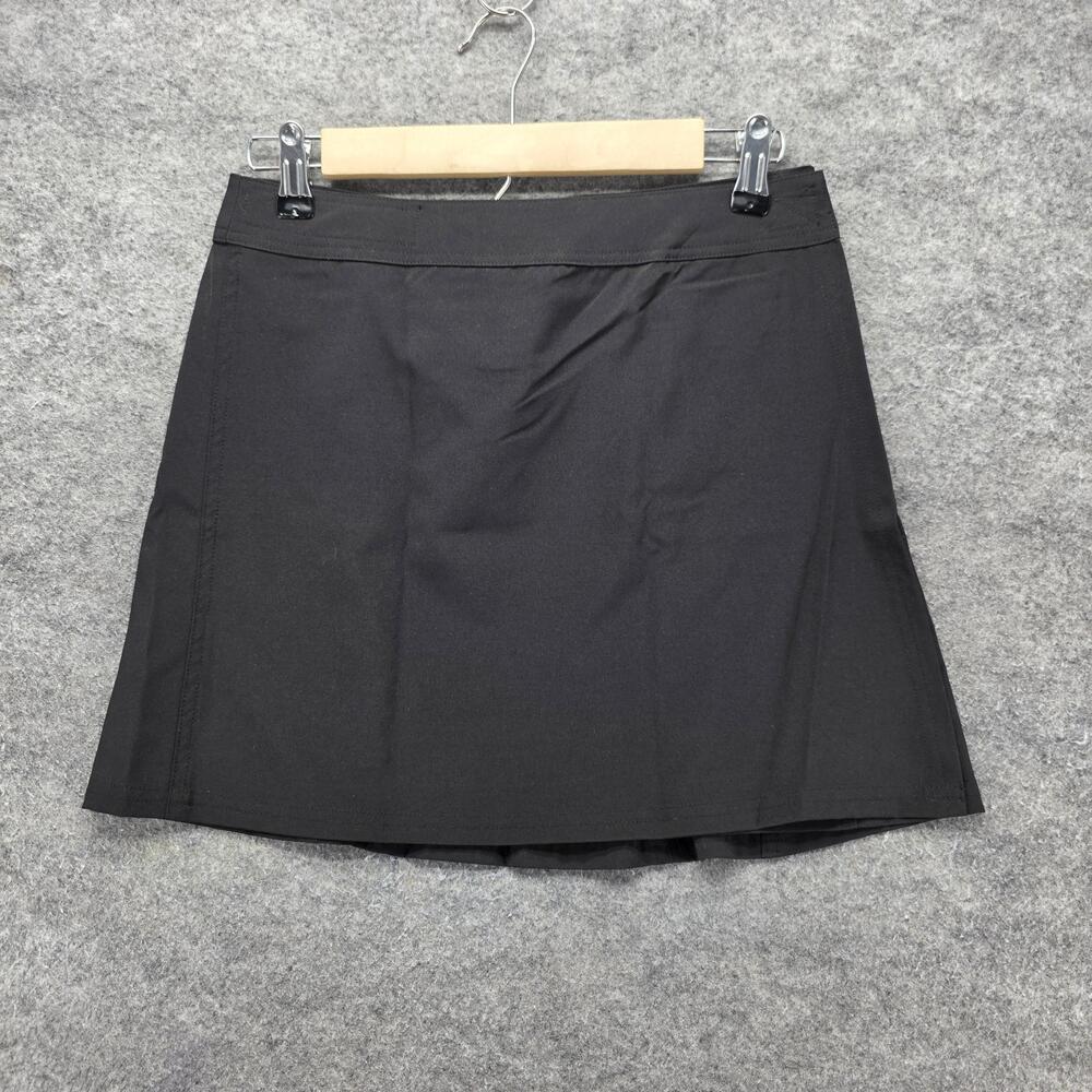 Rip Skirt Skirt Womens S Black Short A-Line Stretch Casual Travel Beach
